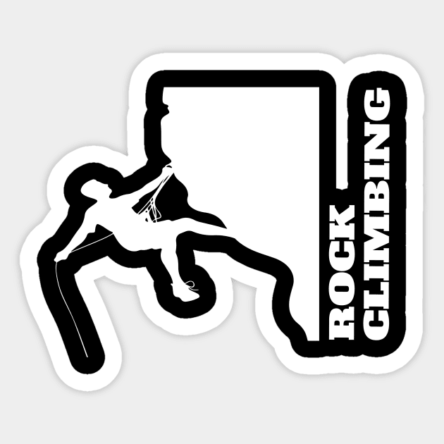 Rock Climbing Mountain Climbing Rocks Sticker by fromherotozero